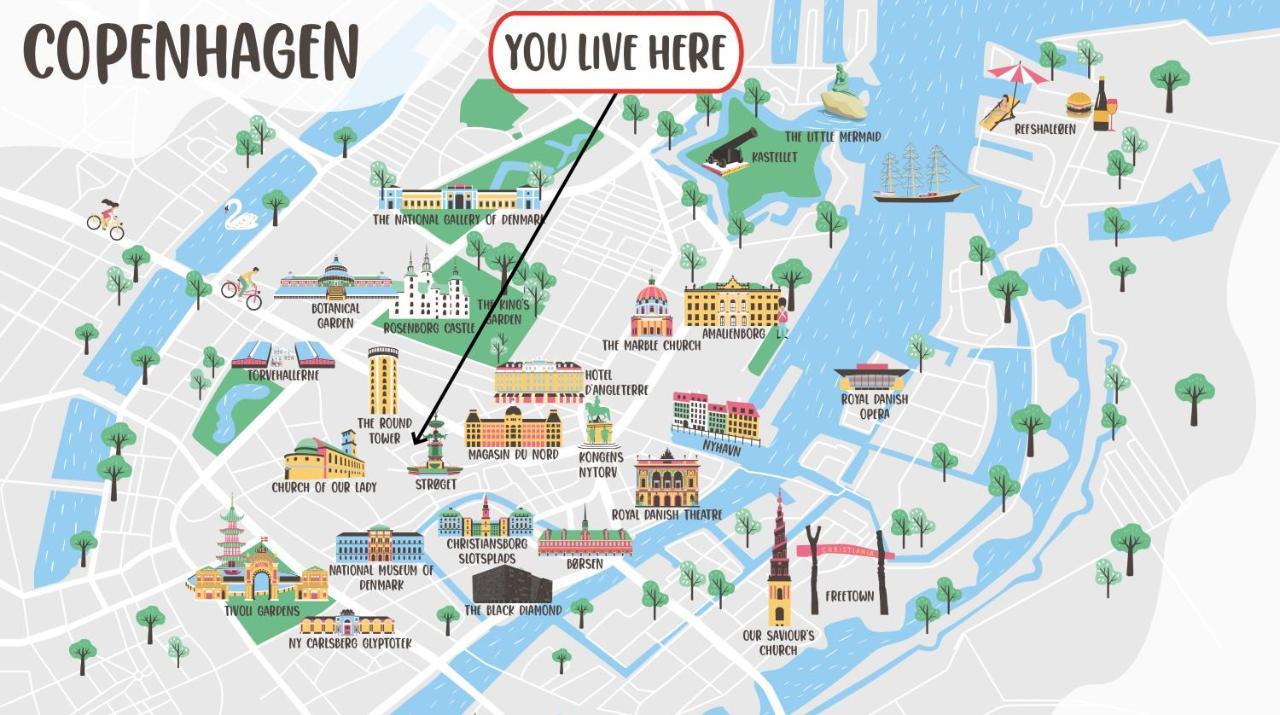 Stylish 4 Bedroom Apartment In Cph City 코펜하겐 외부 사진